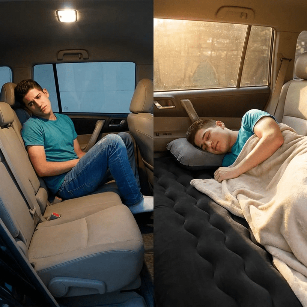 HERVALY - Cloud Rest Car Mattress - HERVALY